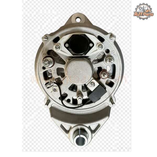 15067533 Volvo L150E alternator rear components, voltage regulator and terminal details