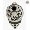 15067533 Alternator 24V 80A for Volvo L120F Wheel Loader, Heavy Duty Replacement Generator (3) 15067533 generator side view, heavy-duty aluminum housing and pulley for Volvo L120F loader